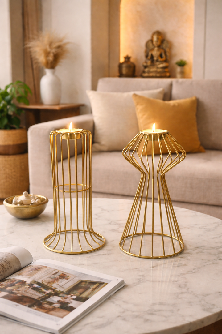 Luminara Wire Candle Holders