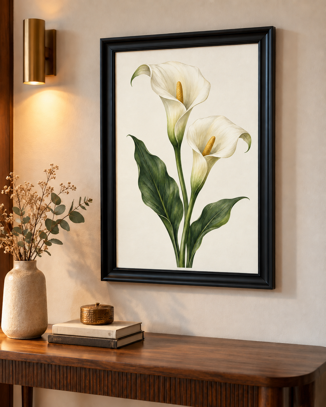 Calla Lily Pair Wall Art