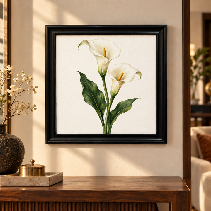 Calla Lily Pair Wall Art