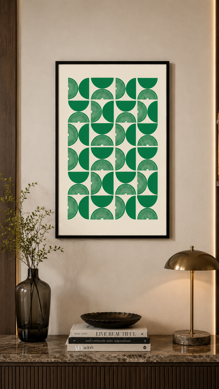 Verdant Rhythm Wall Art