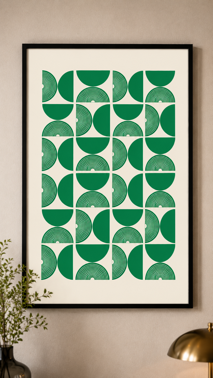 Verdant Rhythm Wall Art