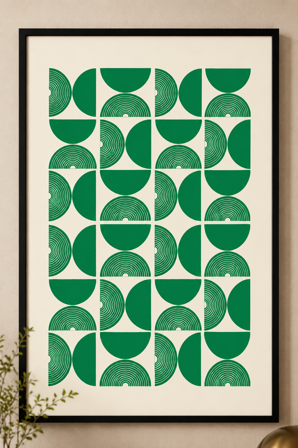 Verdant Rhythm Wall Art