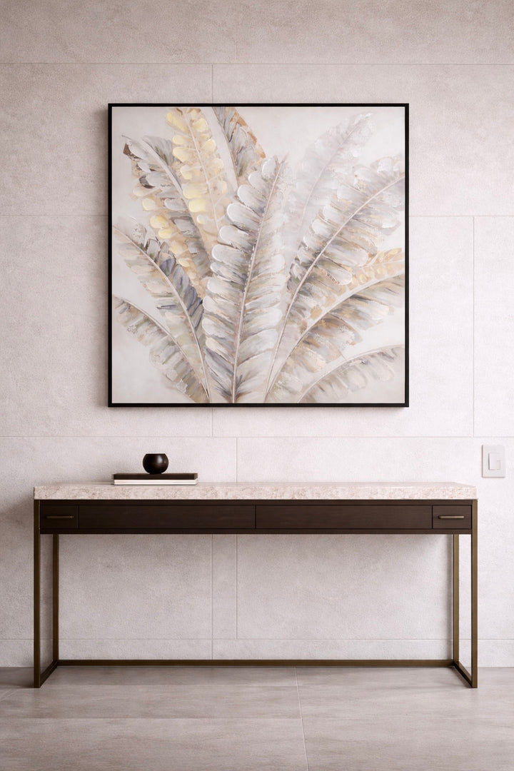 Golden Serenity Canvas Wall Art