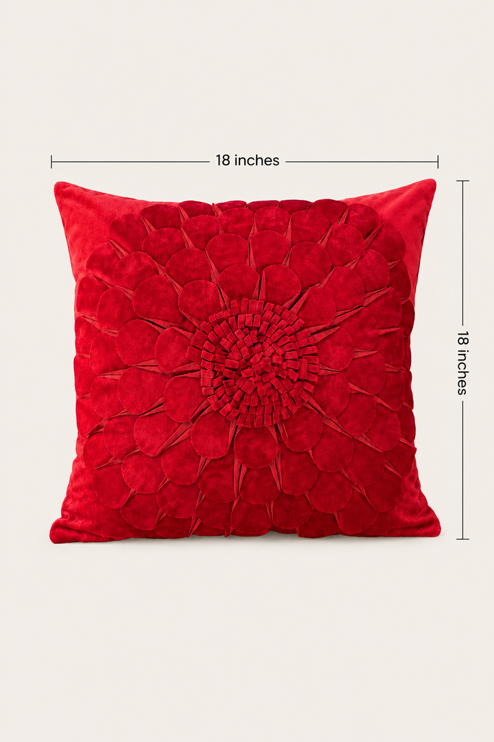 Petalia Bloom Velvet Cushion Cover