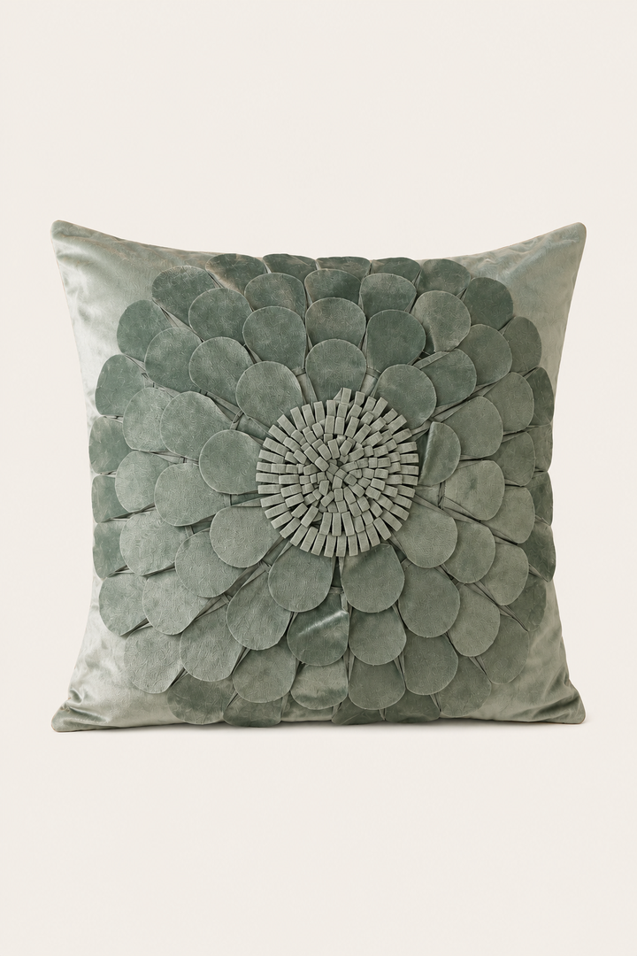 Petalia Bloom Velvet Cushion Cover