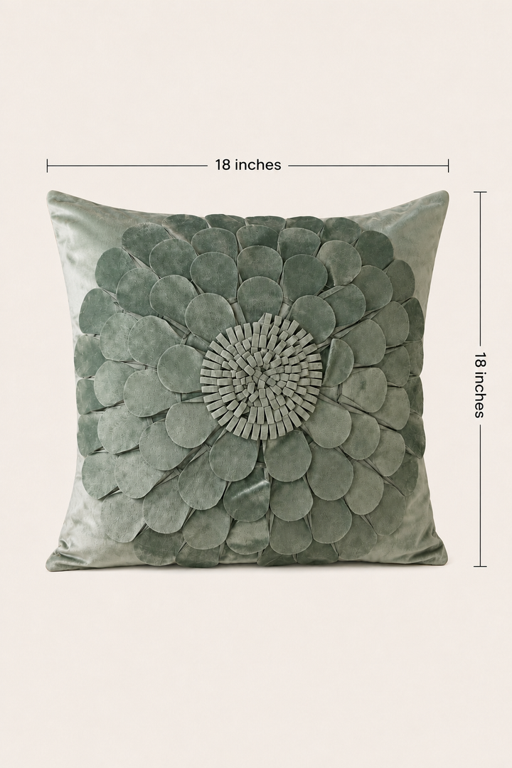 Petalia Bloom Velvet Cushion Cover