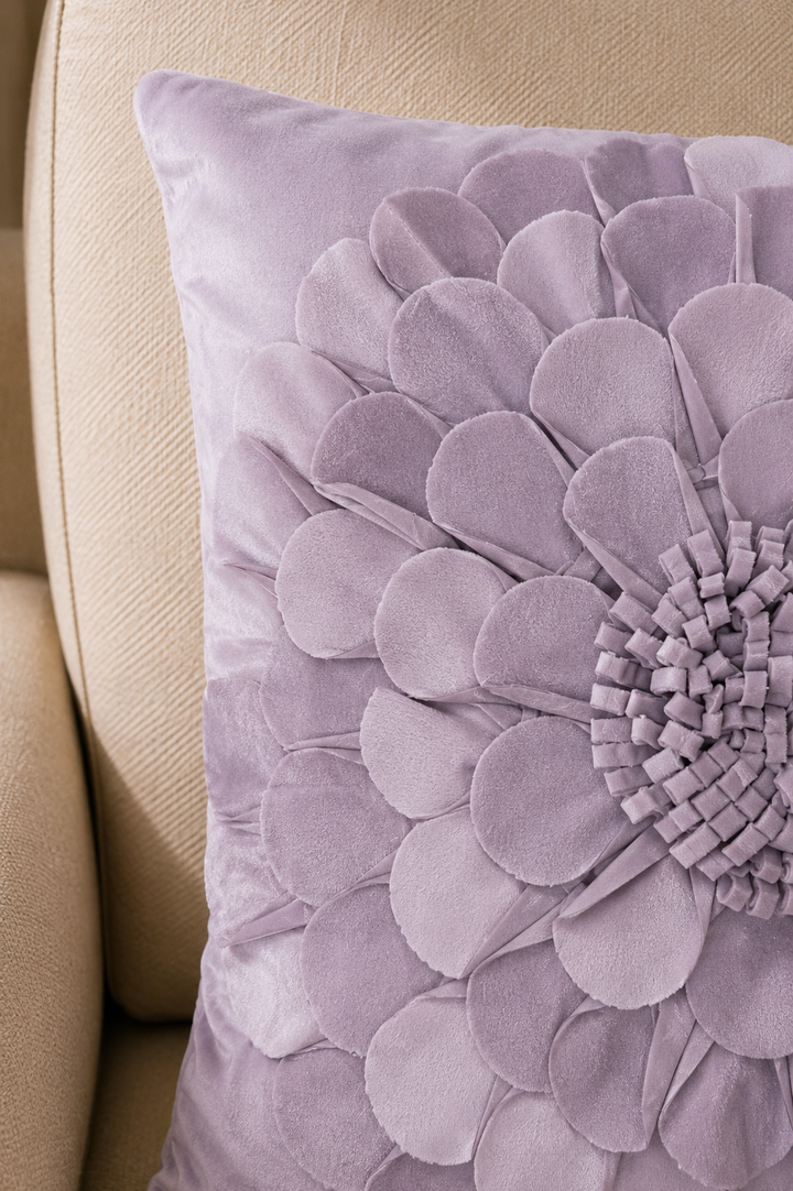 Petalia Bloom Velvet Cushion Cover