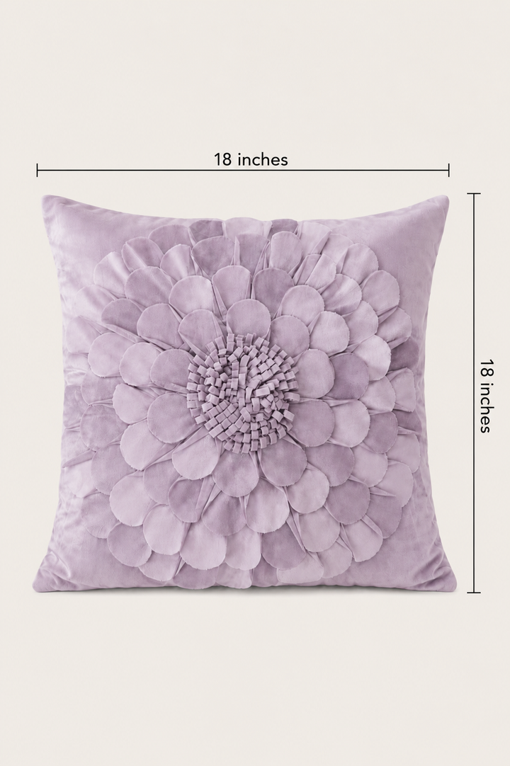 Petalia Bloom Velvet Cushion Cover