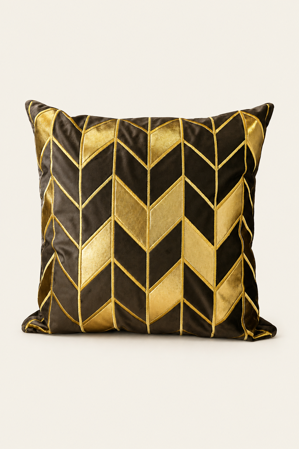 Chevron Velvet Cushion Cover