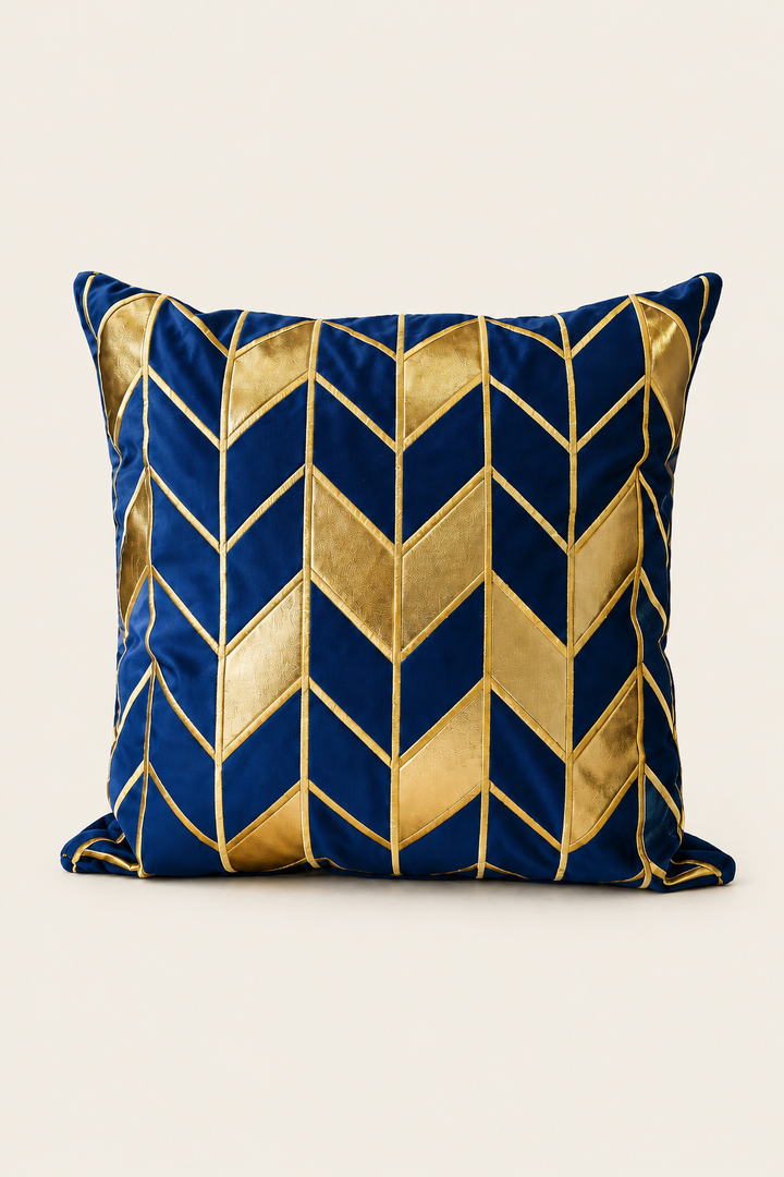 Chevron Velvet Cushion Cover