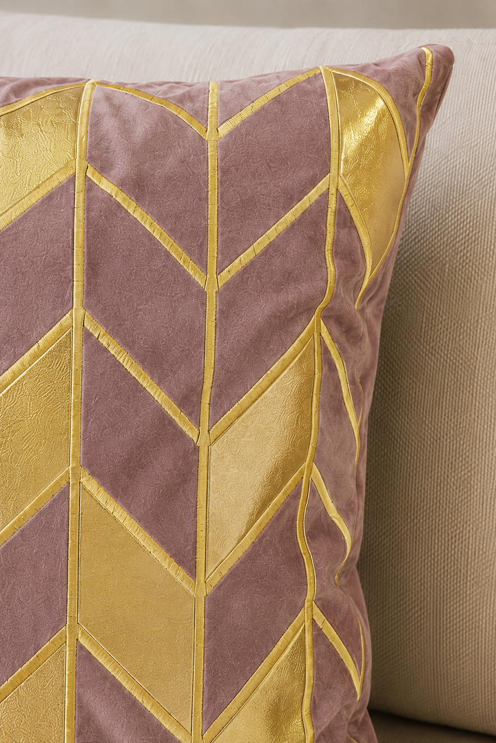 Chevron Velvet Cushion Cover