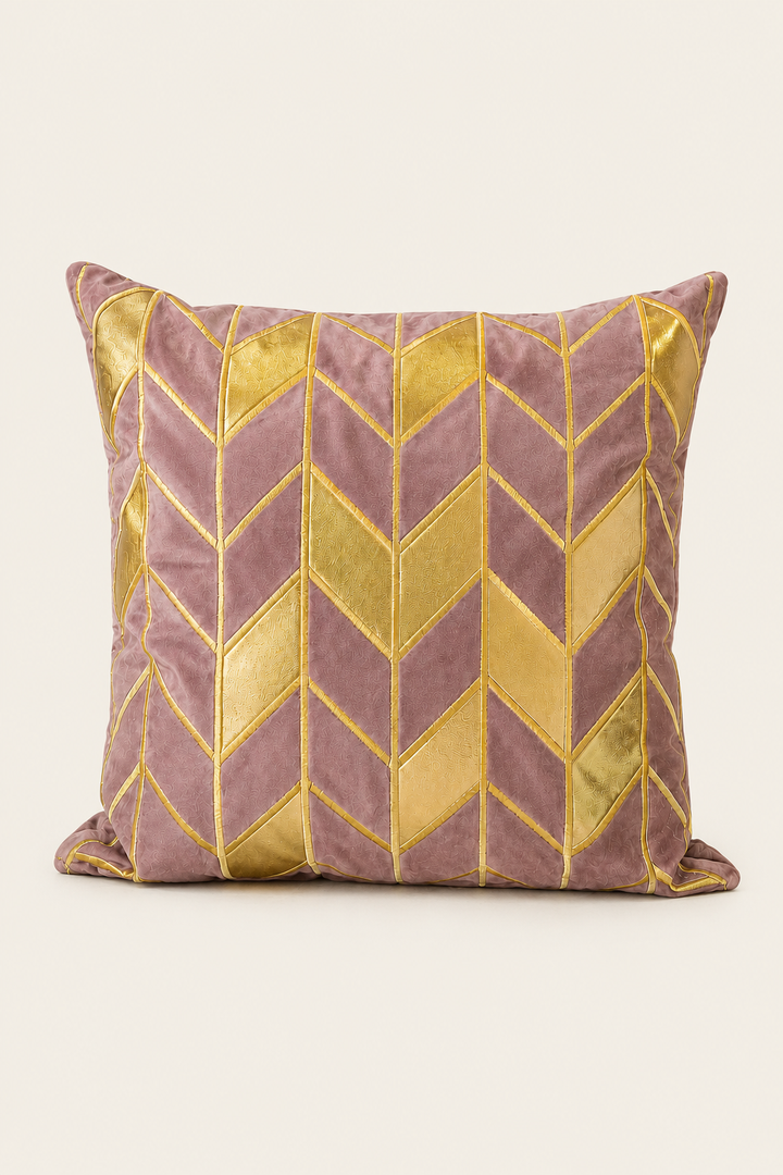 Chevron Velvet Cushion Cover