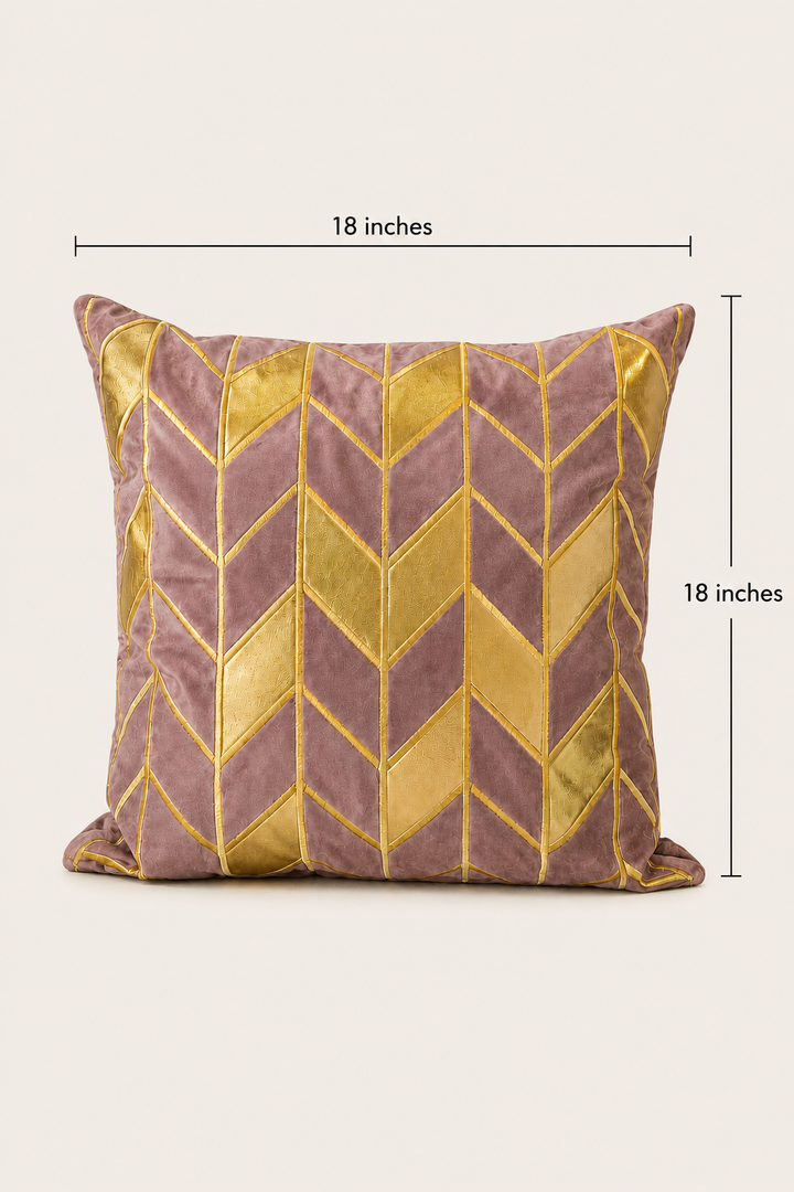 Chevron Velvet Cushion Cover
