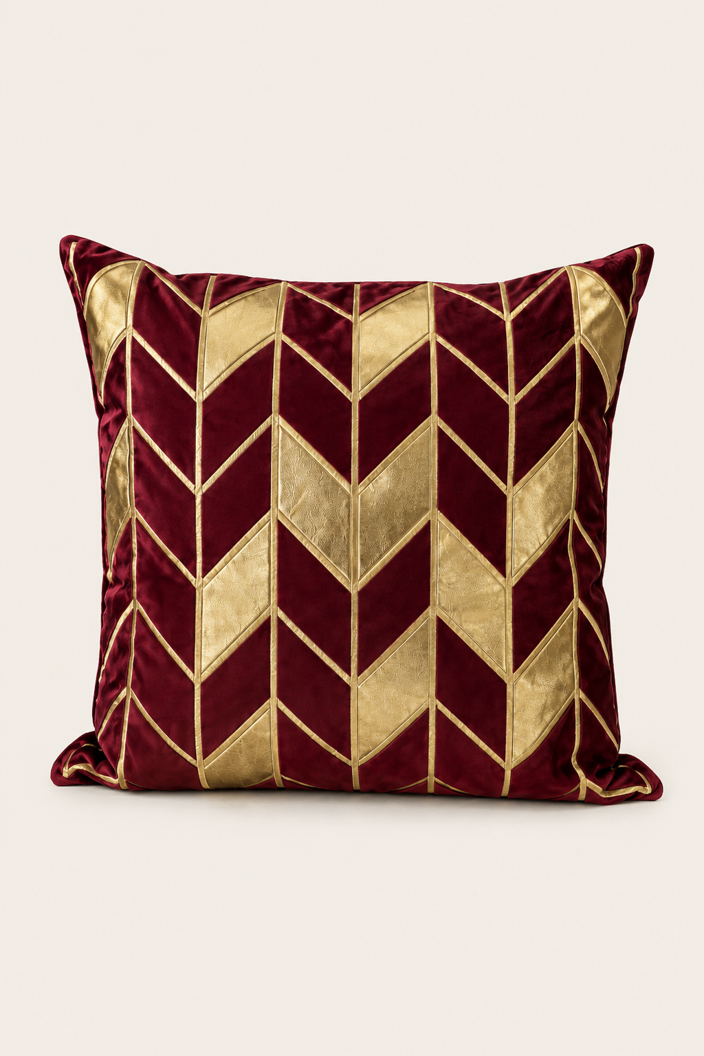 Chevron Velvet Cushion Cover