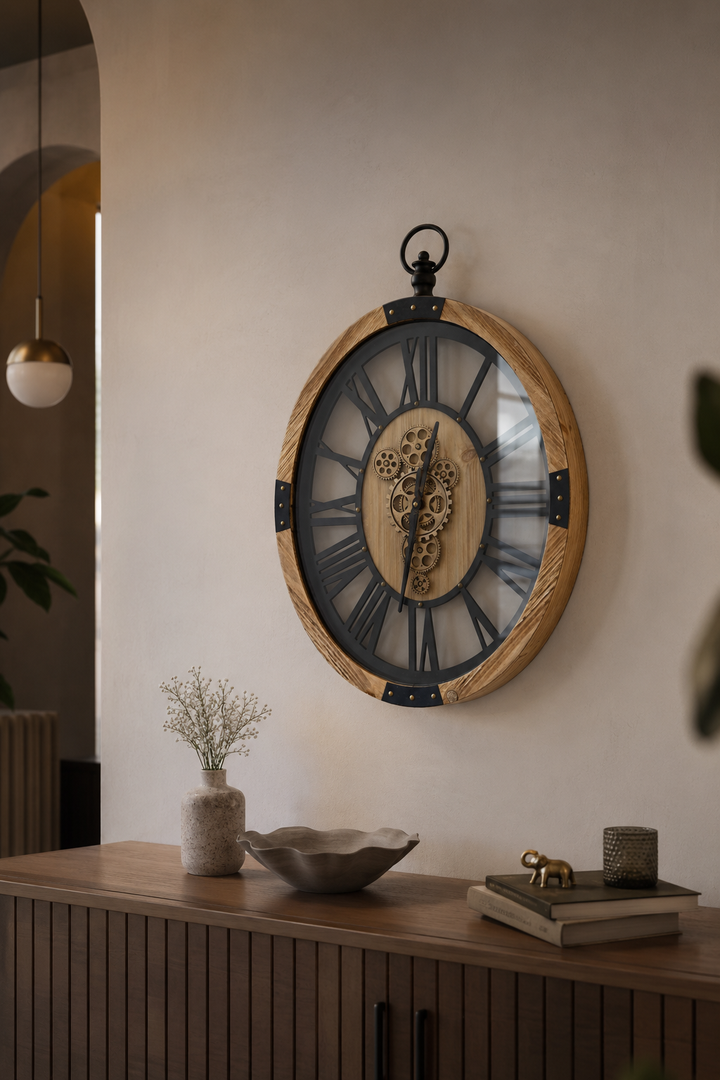 Aurum Gear Heritage Wall Clock