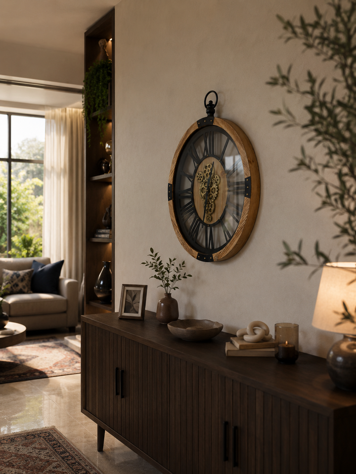 Aurum Gear Heritage Wall Clock