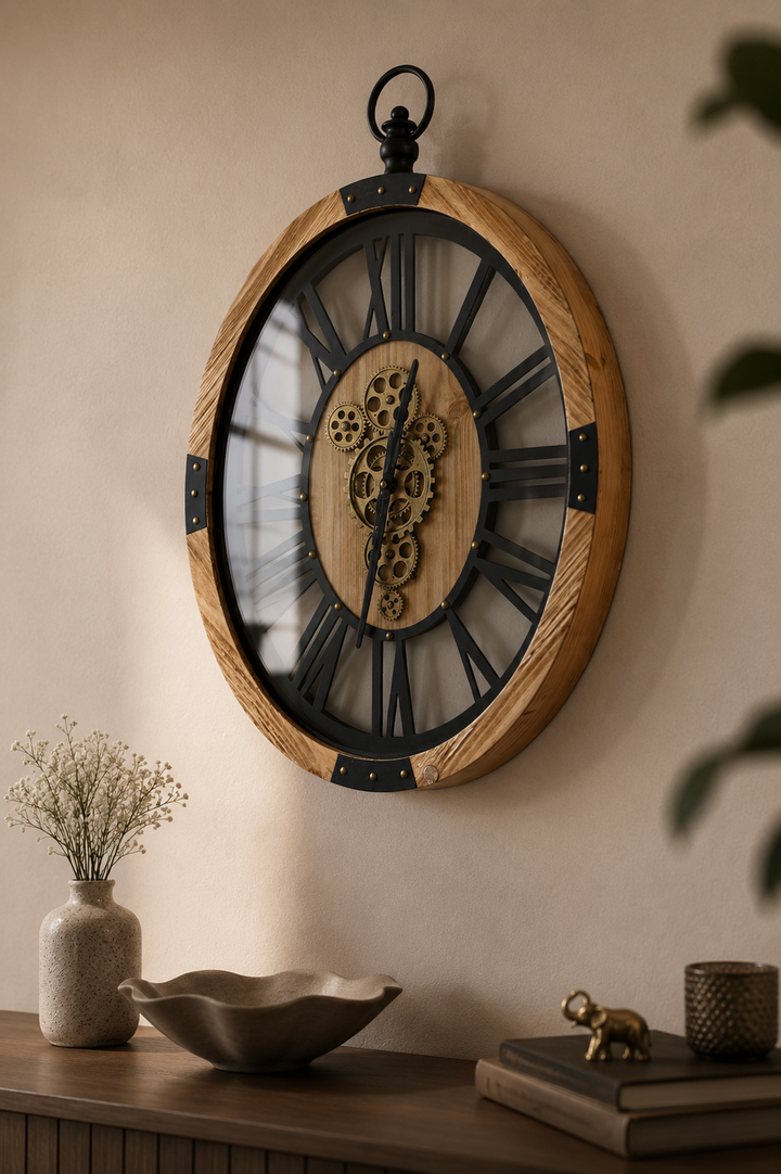 Aurum Gear Heritage Wall Clock