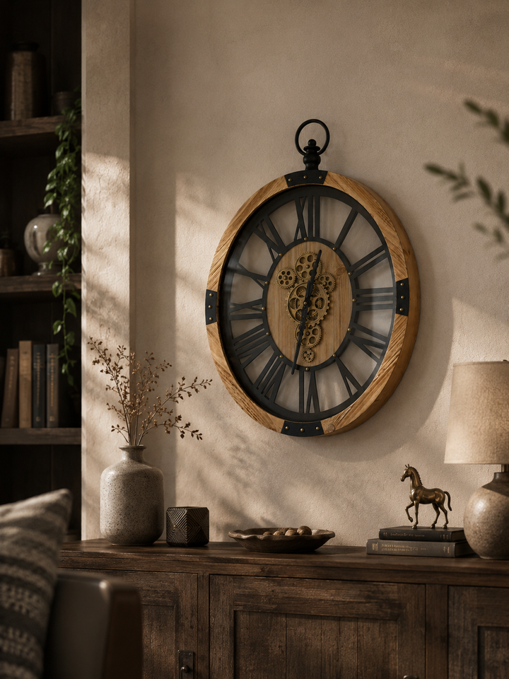 Aurum Gear Heritage Wall Clock