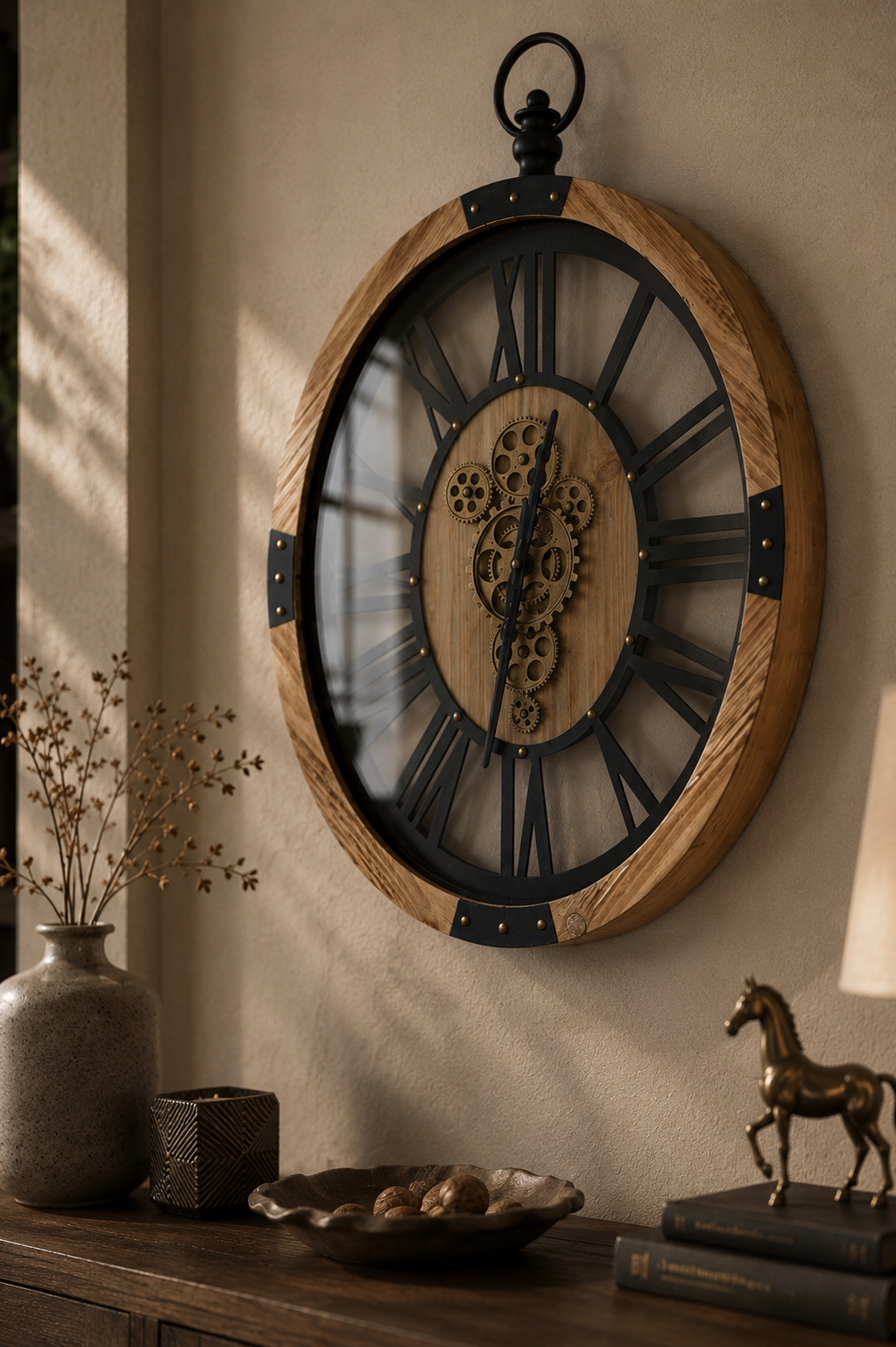 Aurum Gear Heritage Wall Clock