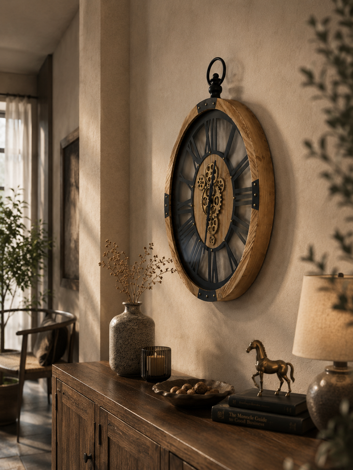 Aurum Gear Heritage Wall Clock