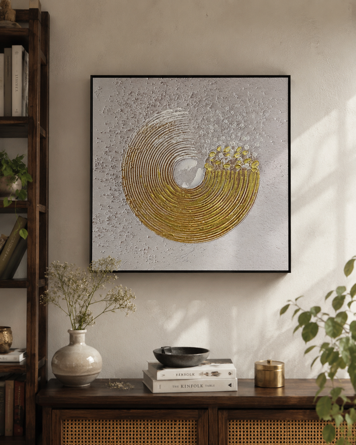 Golden Meridian Canvas Wall Art