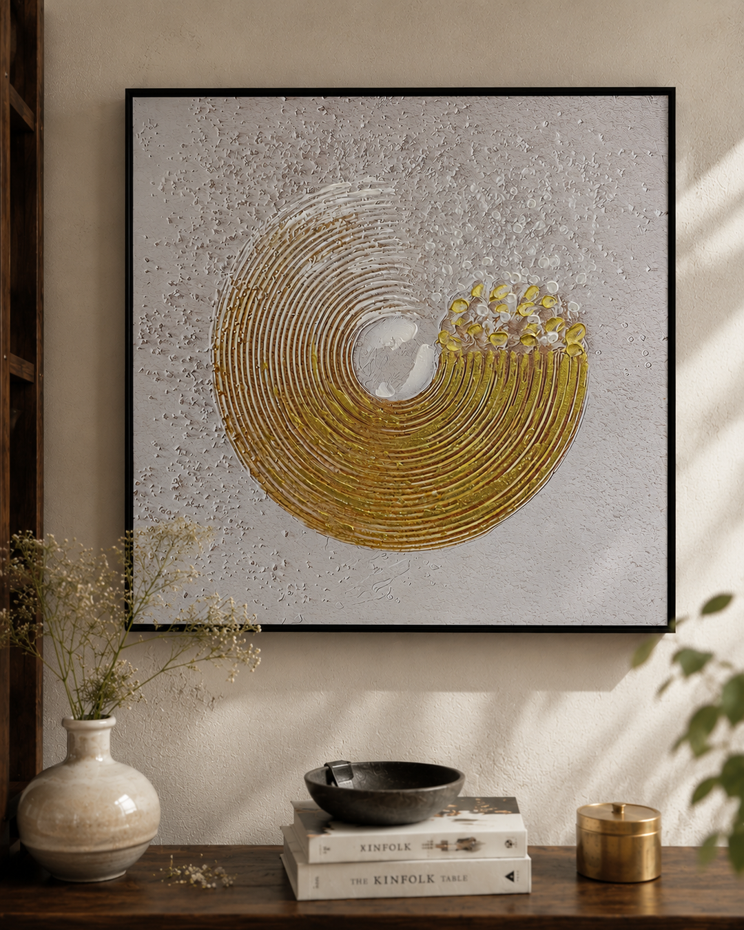 Golden Meridian Canvas Wall Art