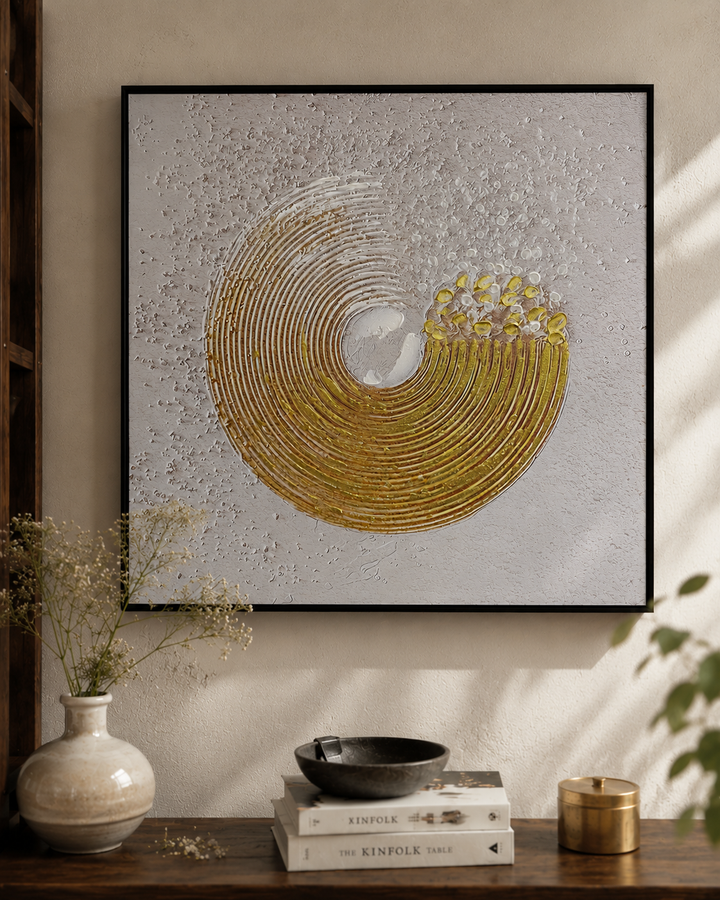 Golden Meridian Canvas Wall Art
