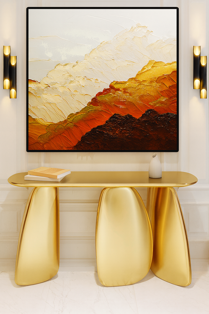 Sunlit Horizon Canvas Wall Art