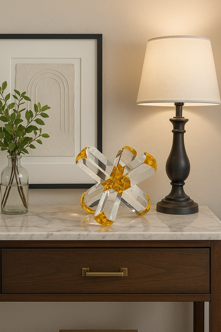 Aurexis Crystal Decor Sculpture