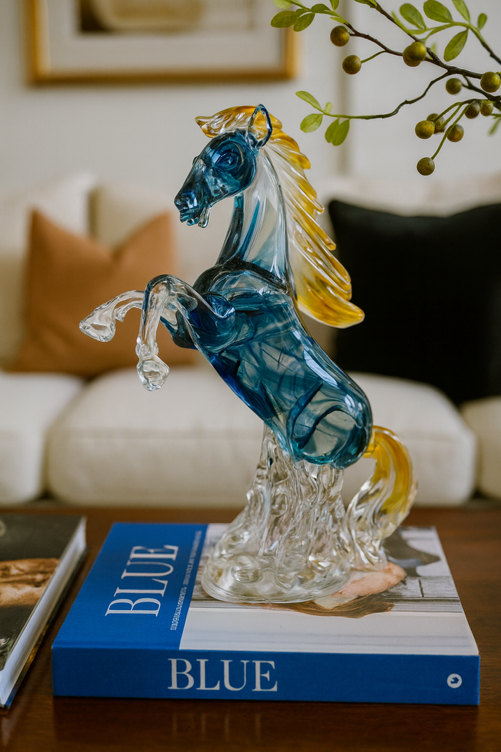 Celestial Grace Stallion Sculpture