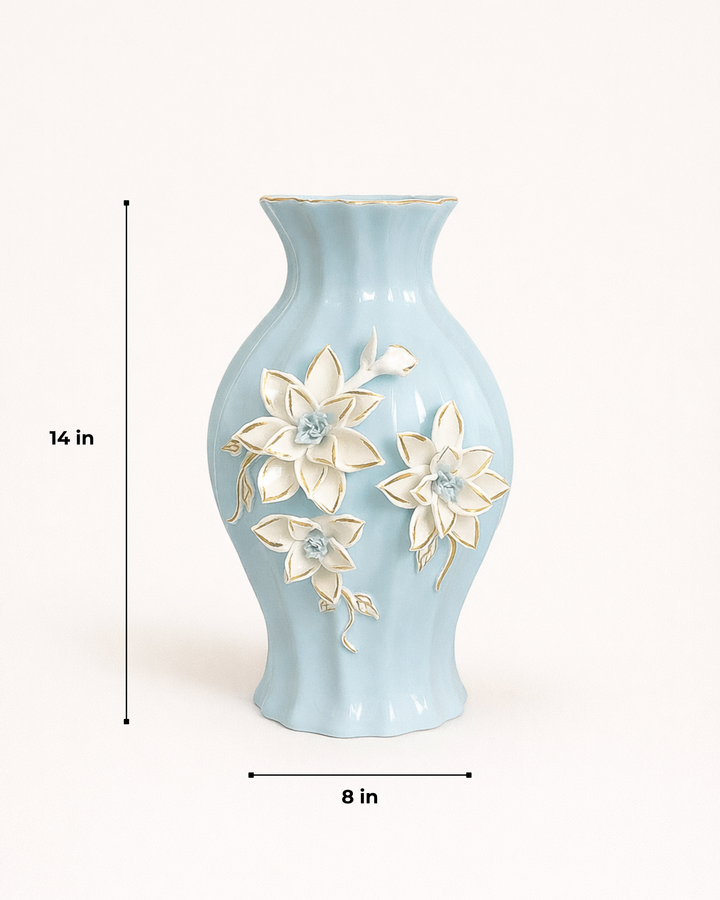 Blossom Reverie Ceramic Vase Set
