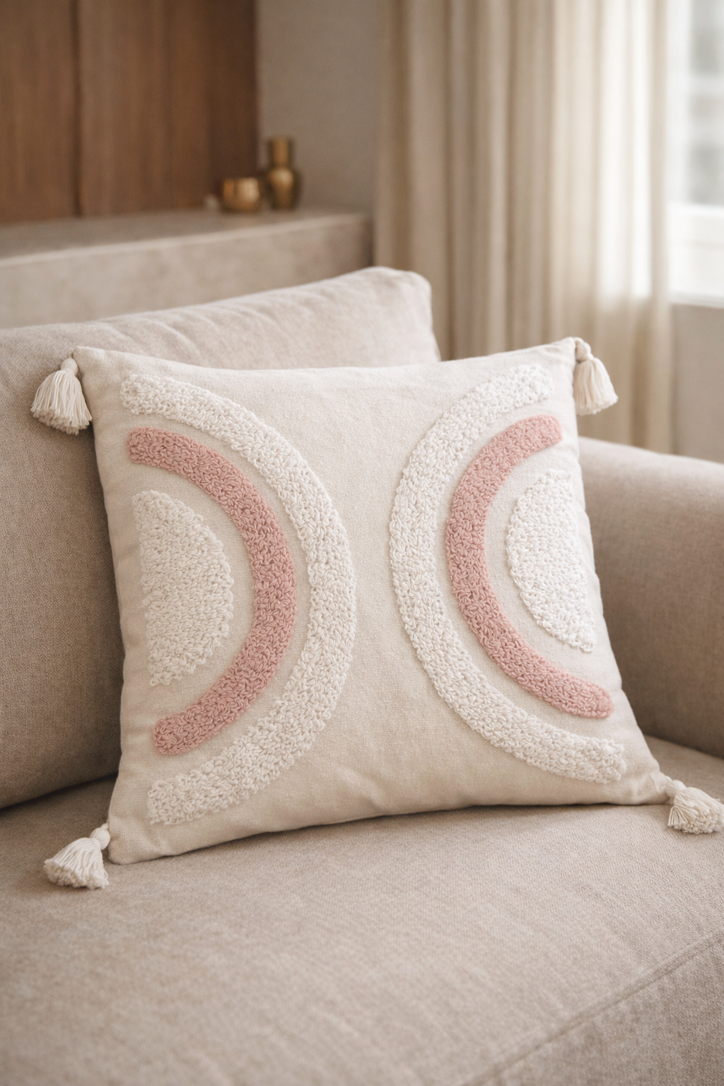 Arcadia Tufted Cushion Cover