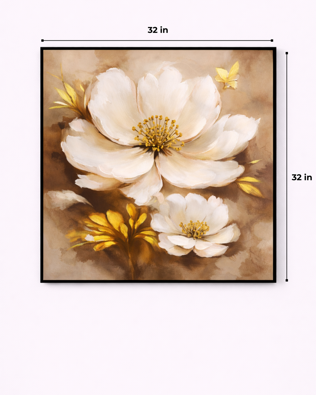 Soft Blossom Aura Canvas Wall Art