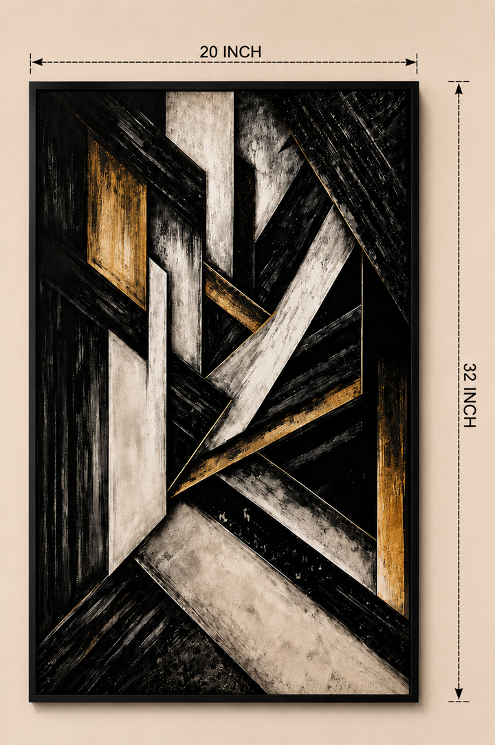 Obsidian Interlock Wall Art