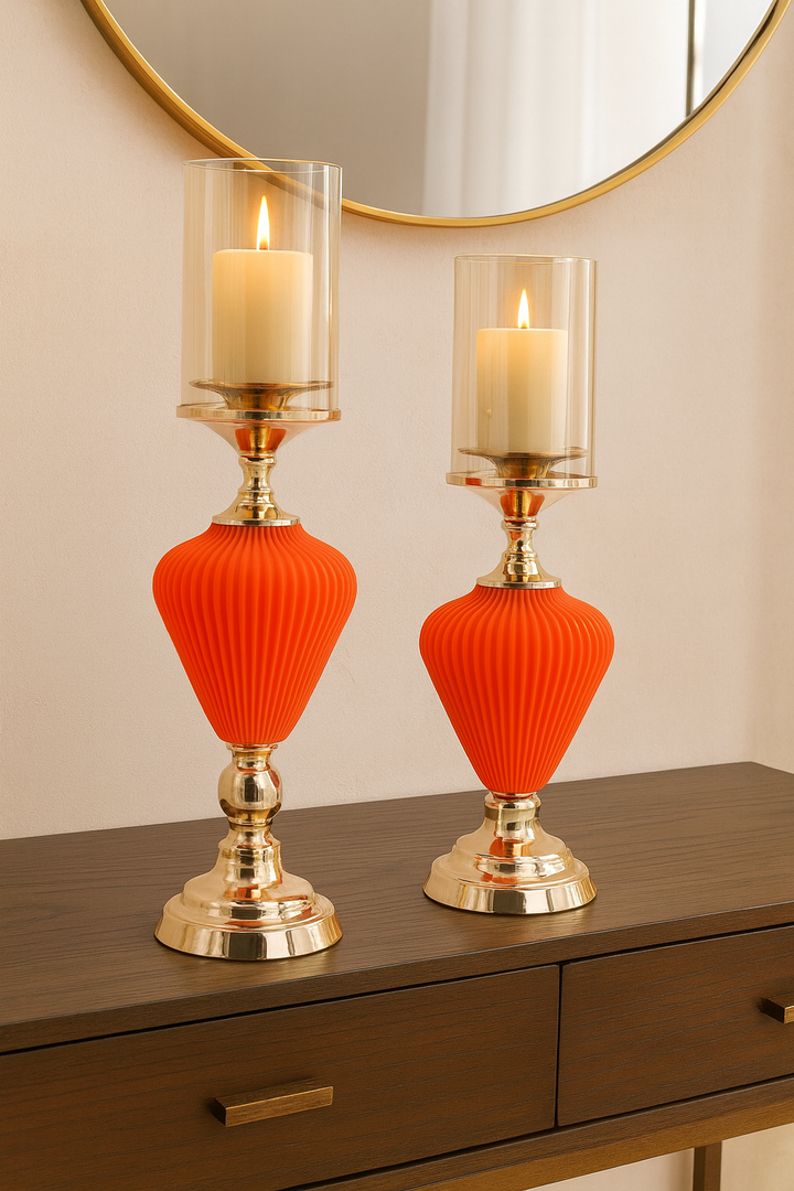 Eclat Aura Candle Holder Set