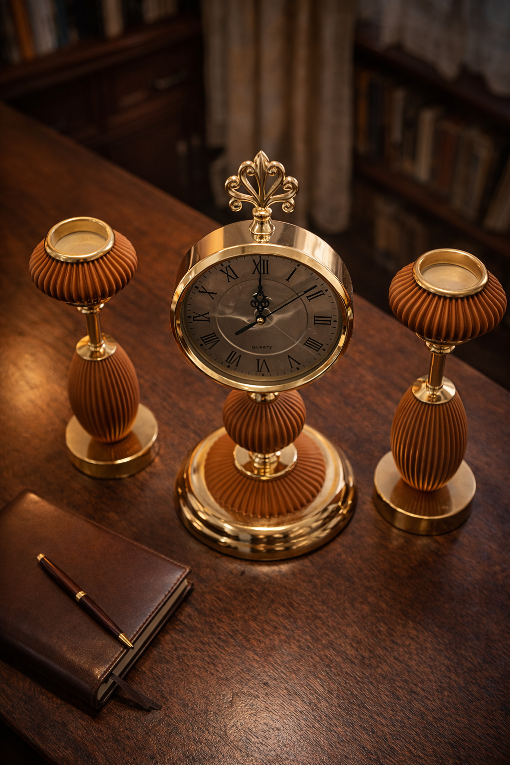 Elysian Rhythm Table Clock Set