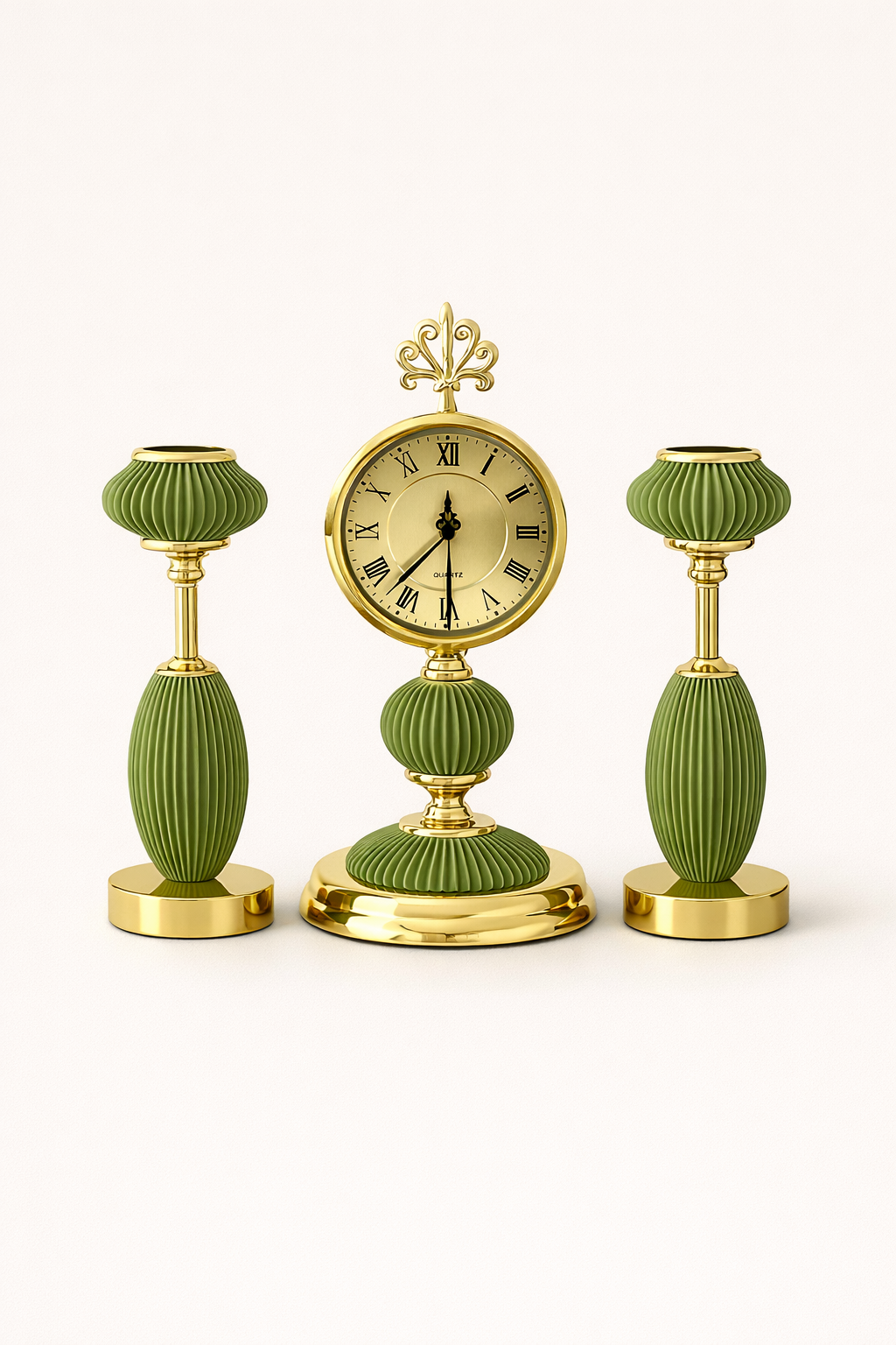 Elysian Rhythm Table Clock Set