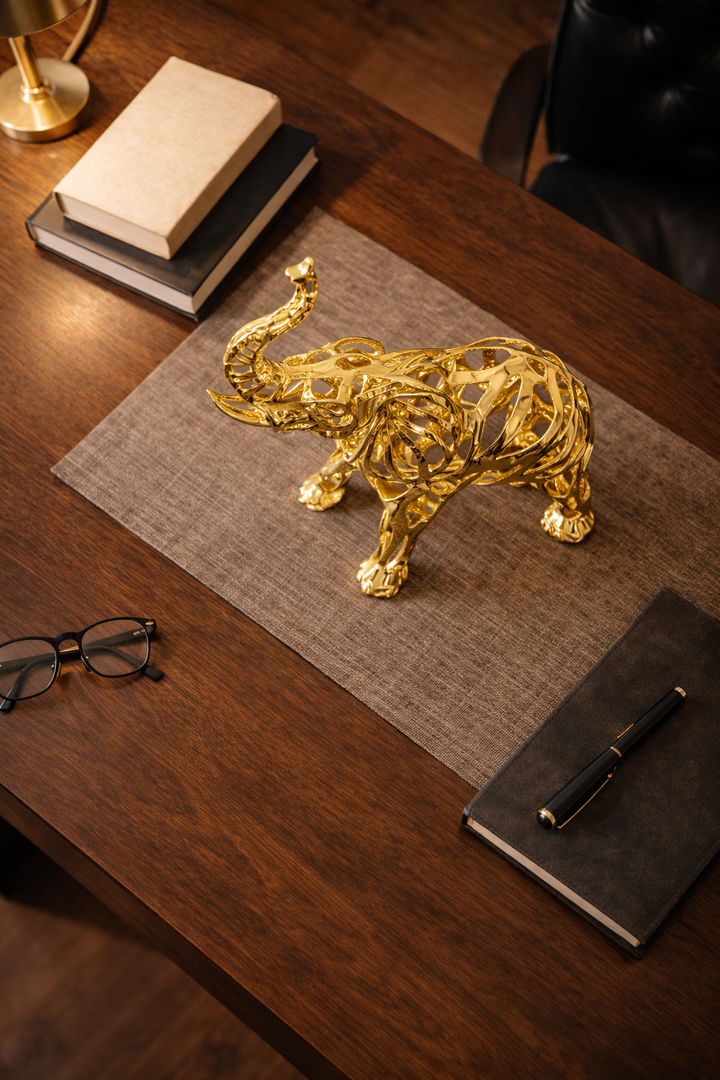 Aurum Tusker Sculpture