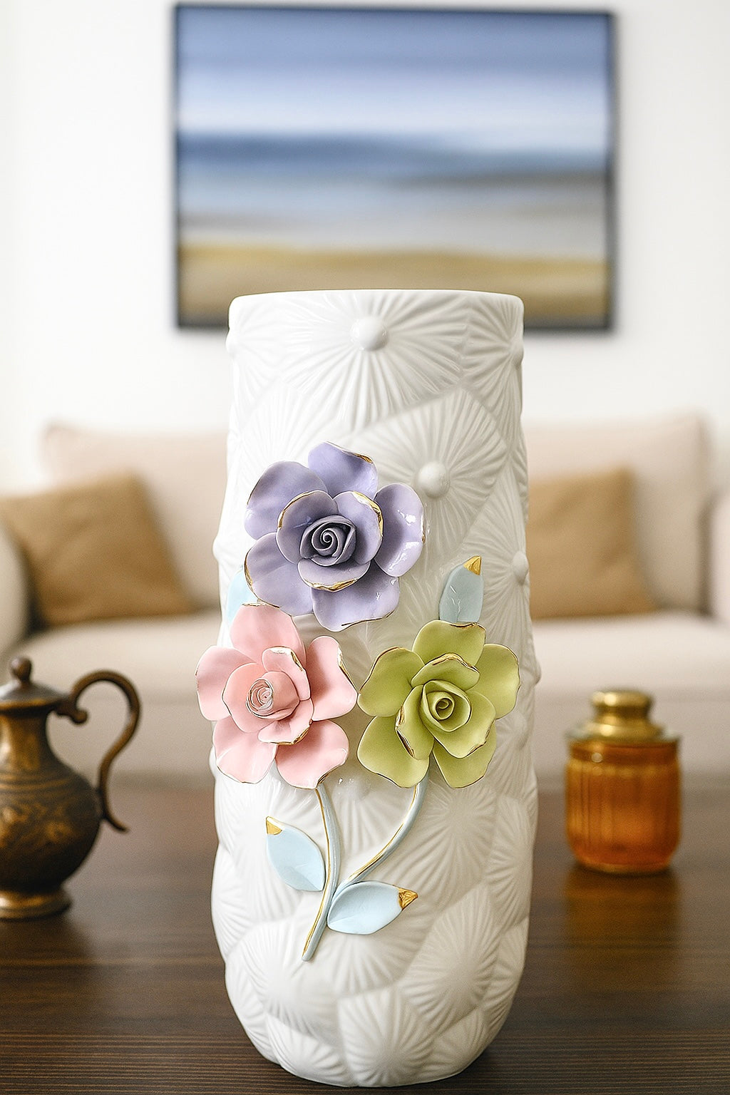 Fleur Amora Ceramic Vase