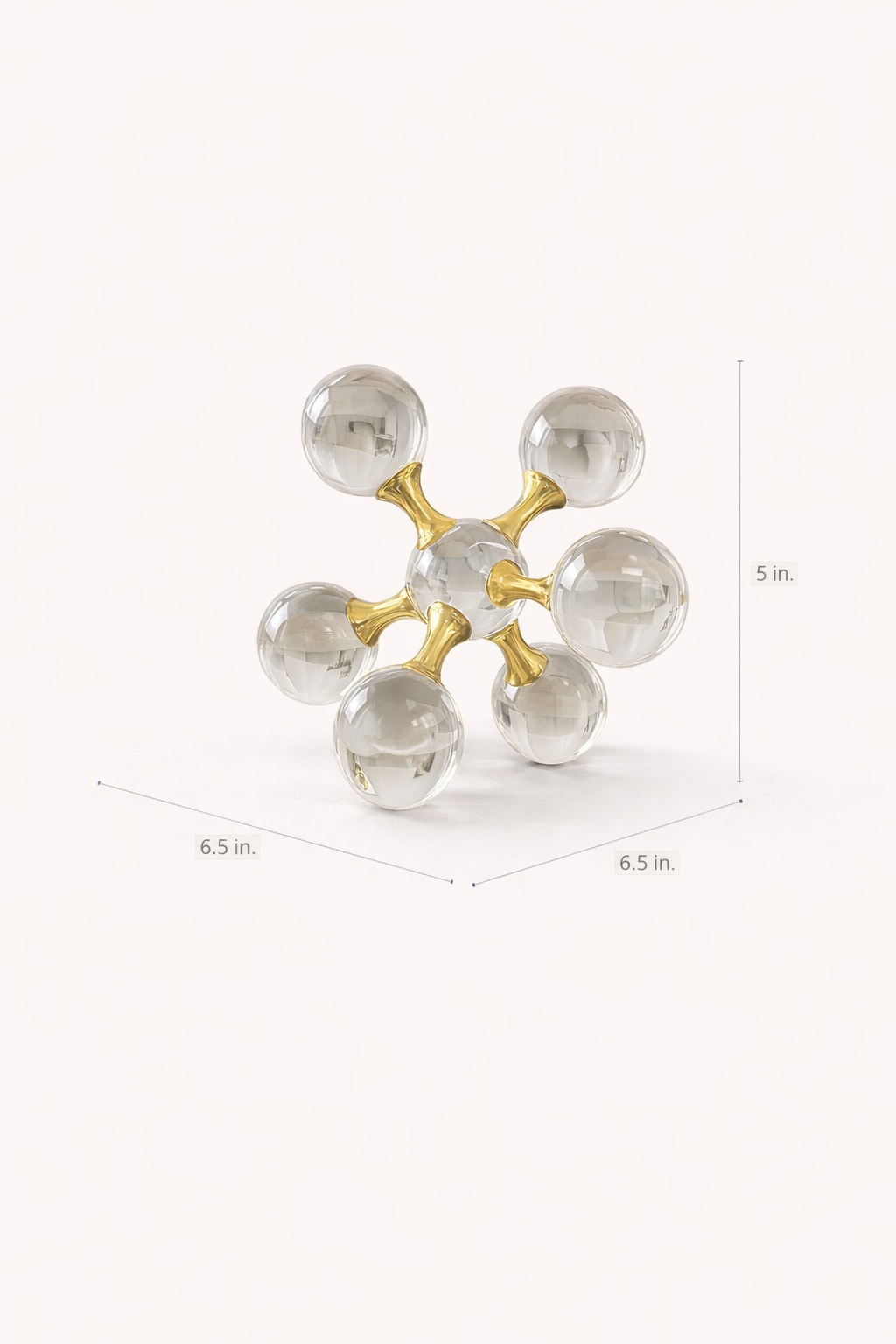 Nexus Crystal Orb Sculpture