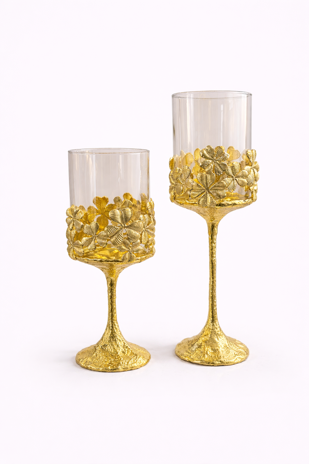 Floral Majesty Candle Stand Set