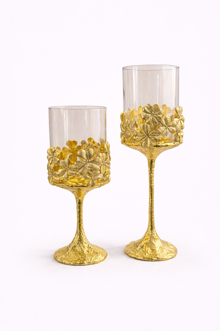 Floral Majesty Candle Stand Set