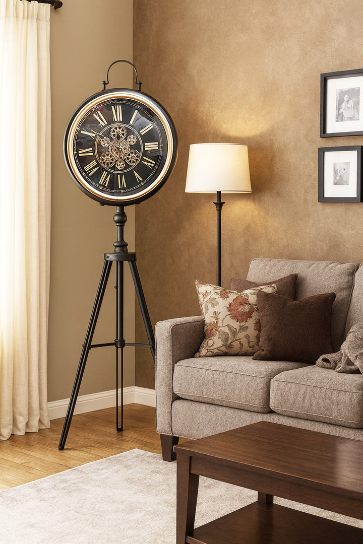 Epoque Tripod Clock