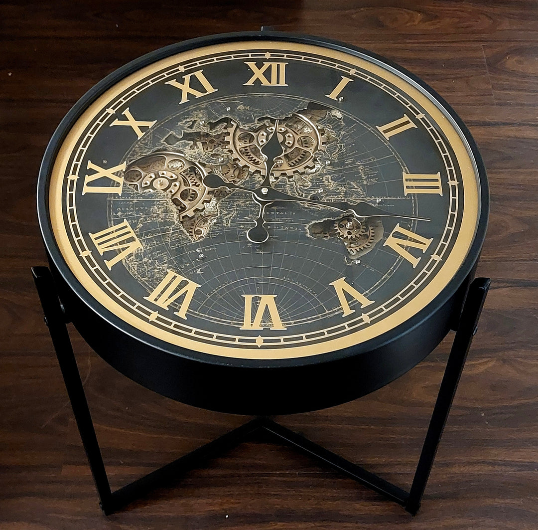 Terra Noir Clock Table