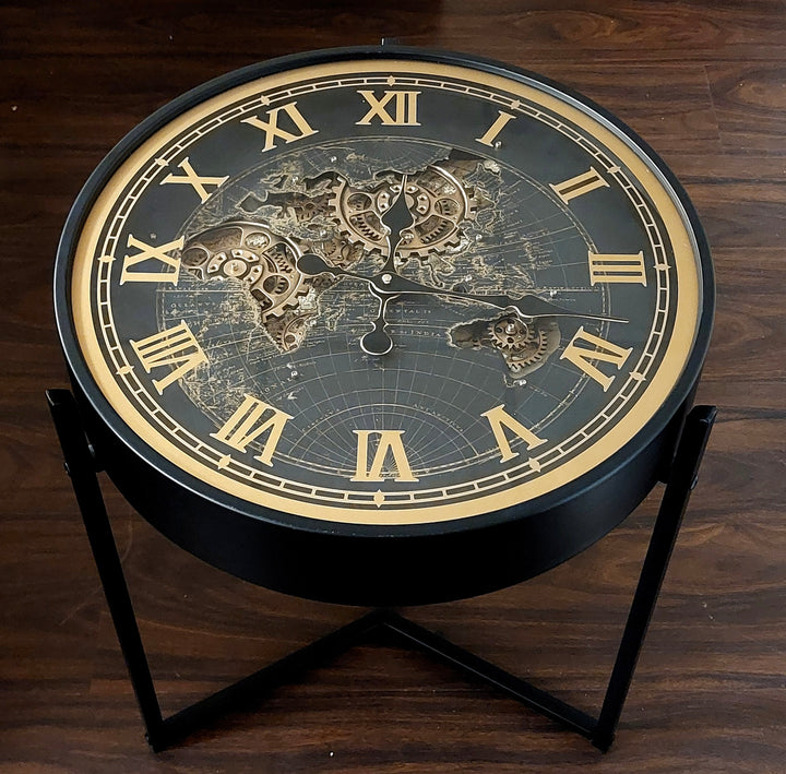 Terra Noir Clock Table