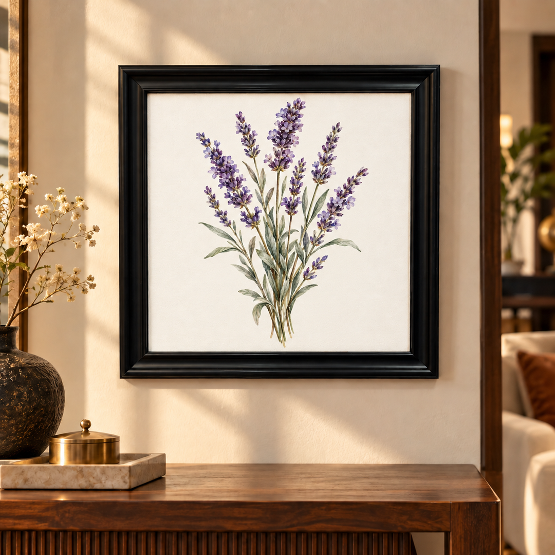 Lavender Sprigs Wall Art