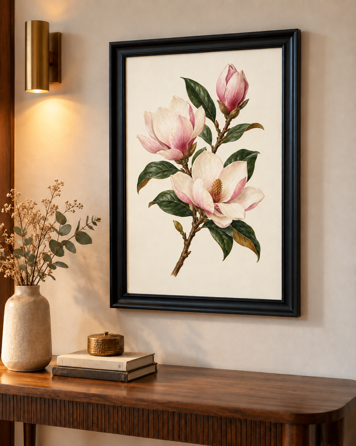 Magnolia Branch Wall Art