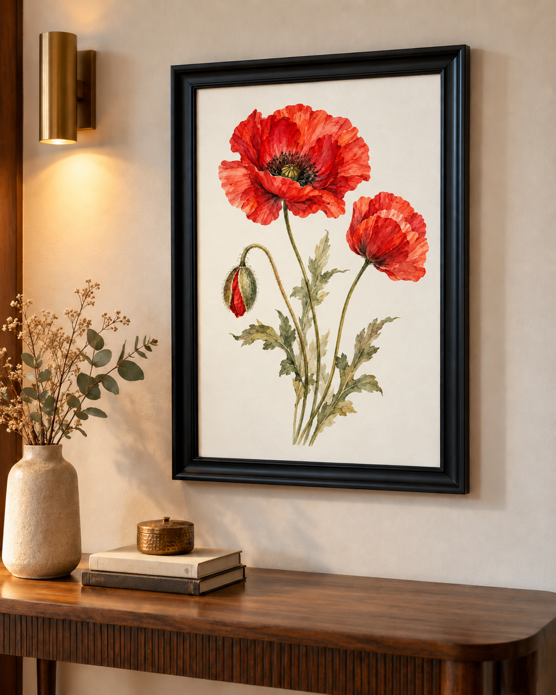 Poppy Field Study Wall Art