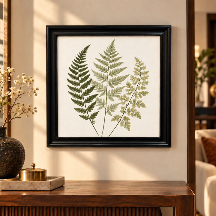 Pressed Fern Study Wall Art