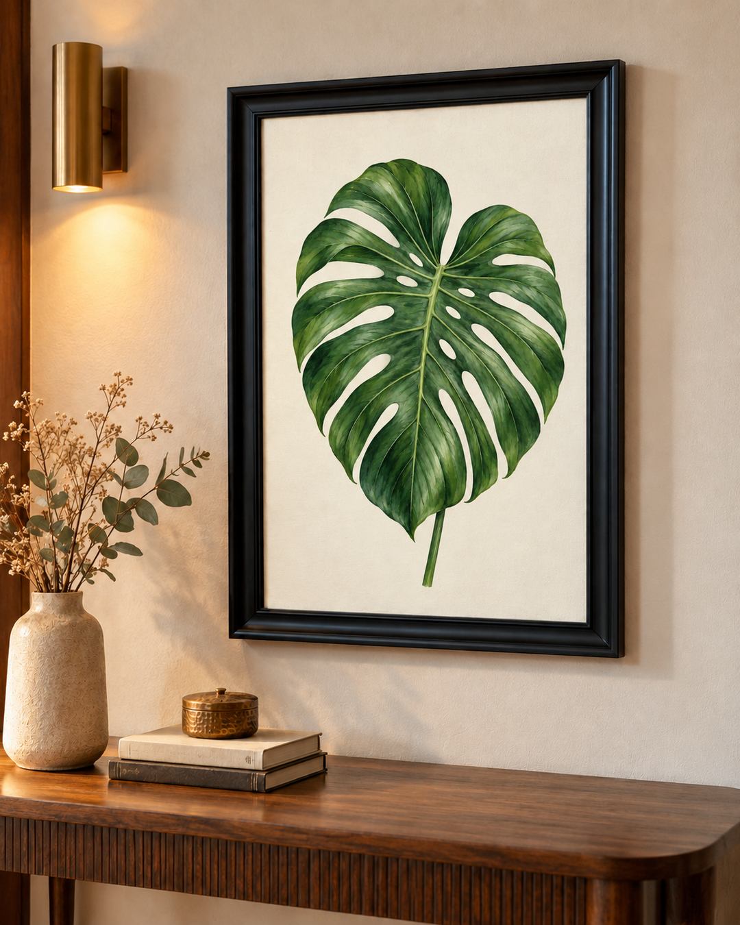 Tropical Palm Leaf Wall Art